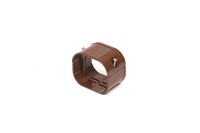 Connection pipe, 75 mm, Brown